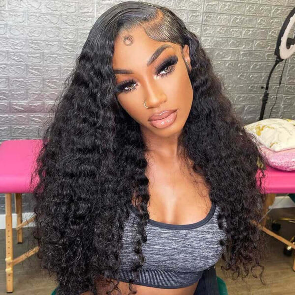 20 inch water wave wig